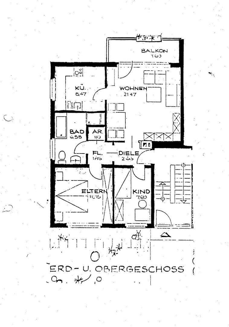 Prodej bytu 3+1 65 m², Essen Freisenbruch, Severní Porýní-Vestfálsko Prodej bytu 3+1 65 m², Essen Freisenbruch, Severní Porýní-Vestfálsko