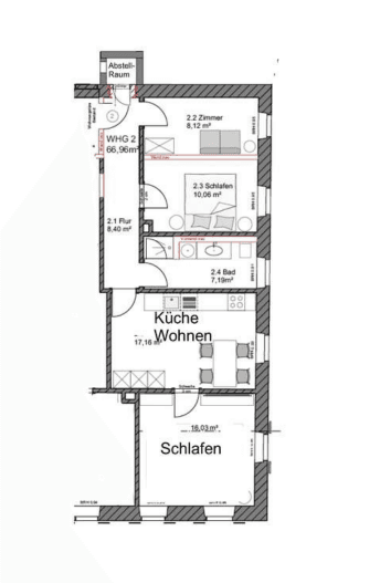 Pronájem bytu 4+1 67 m², Adlerstraße 10, Merkendorf, Bavorsko Pronájem bytu 4+1 67 m², Adlerstraße 10, Merkendorf, Bavorsko