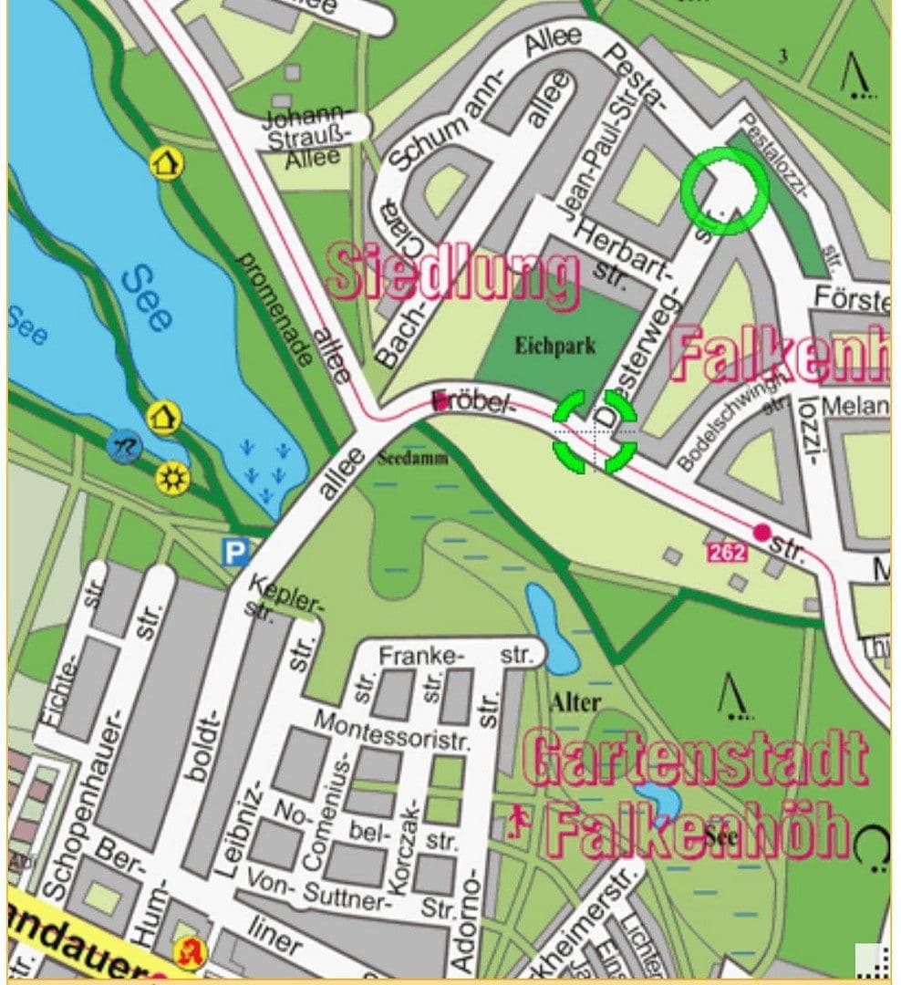 Prodej pozemku 1.699 m², Diesterwegstraße, Falkensee, Braniborsko Prodej pozemku 1.699 m², Diesterwegstraße, Falkensee, Braniborsko