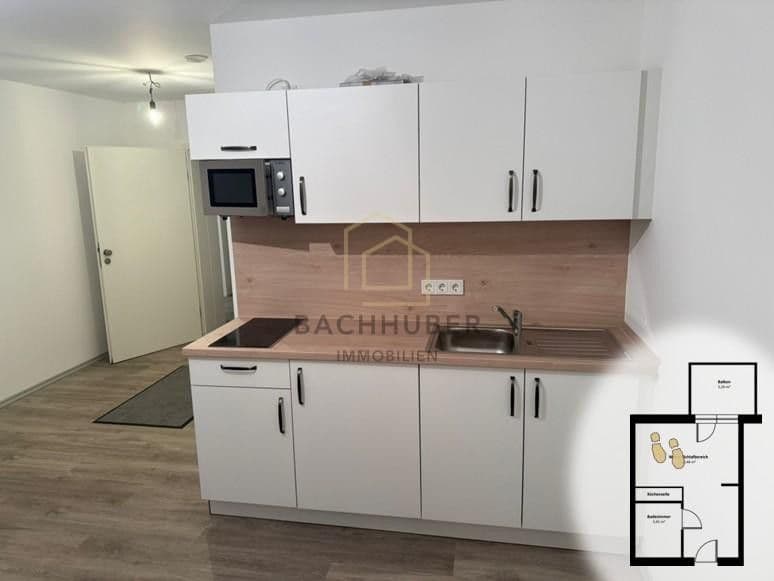 Pronájem bytu 1+1 30 m², Krankenhausstraße, Nabburg, Bavorsko Pronájem bytu 1+1 30 m², Krankenhausstraße, Nabburg, Bavorsko
