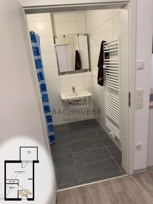 Pronájem bytu 1+1 30 m², Krankenhausstraße, Nabburg, Bavorsko Pronájem bytu 1+1 30 m², Krankenhausstraße, Nabburg, Bavorsko