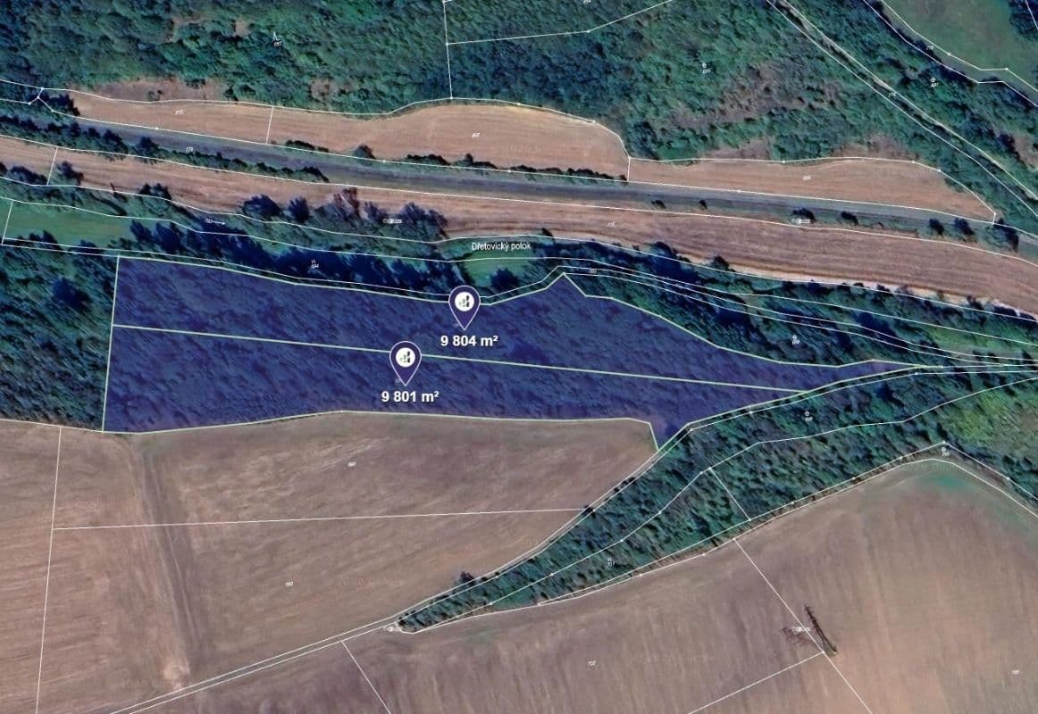 Prodej pozemku 19.605 m², Zákolany, Středočeský kraj Prodej pozemku 19.605 m², Zákolany, Středočeský kraj