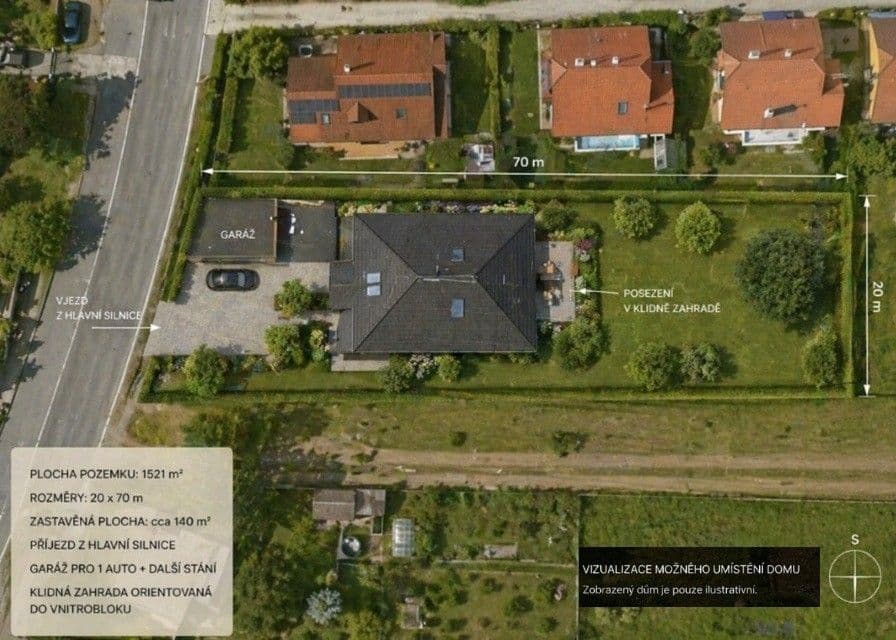 Prodej pozemku 1.521 m², Brno, Jihomoravský kraj Prodej pozemku 1.521 m², Brno, Jihomoravský kraj