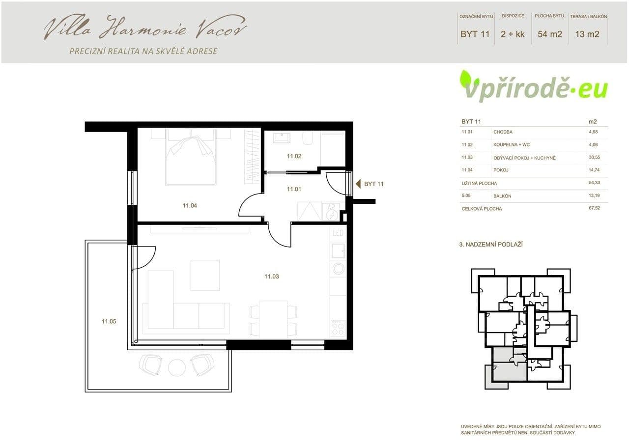 Pronájem bytu 2+kk 54 m², Vacov, Jihočeský kraj Pronájem bytu 2+kk 54 m², Vacov, Jihočeský kraj