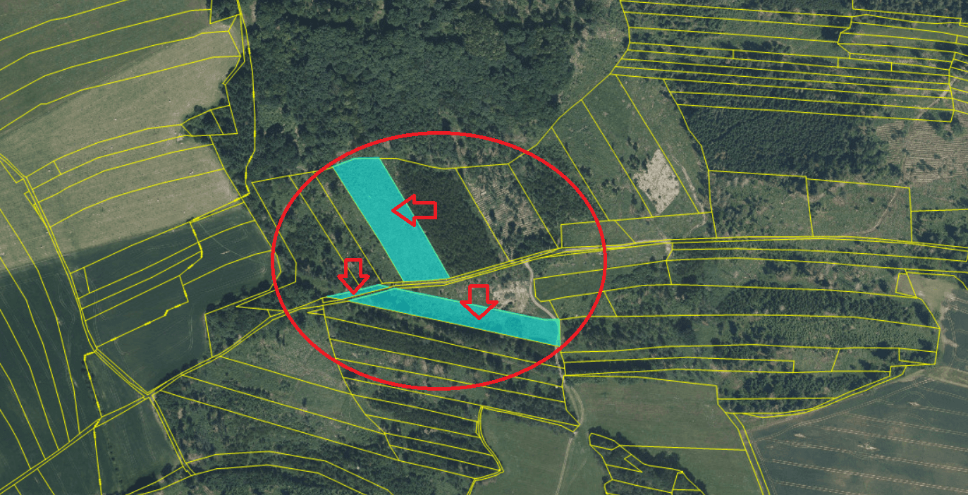 Prodej pozemku 13.538 m², Úboč, Plzeňský kraj Prodej pozemku 13.538 m², Úboč, Plzeňský kraj