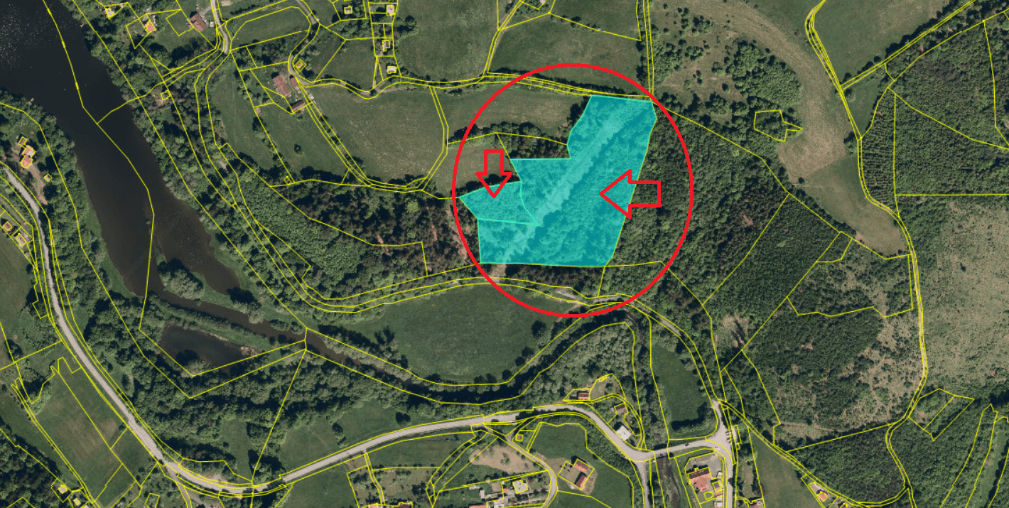 Prodej pozemku 5.829 m², Malá Bystřice, Zlínský kraj Prodej pozemku 5.829 m², Malá Bystřice, Zlínský kraj