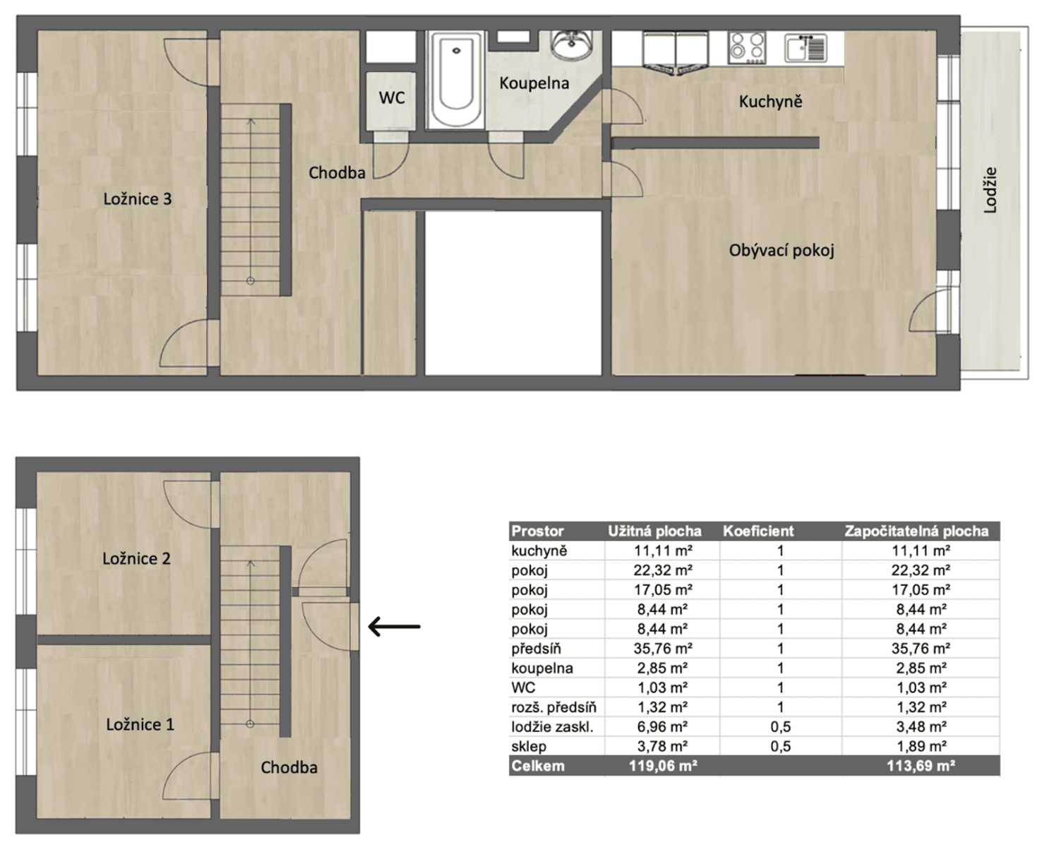 Prodej bytu 4+kk 119 m², Dominova, Praha, Praha Prodej bytu 4+kk 119 m², Dominova, Praha, Praha