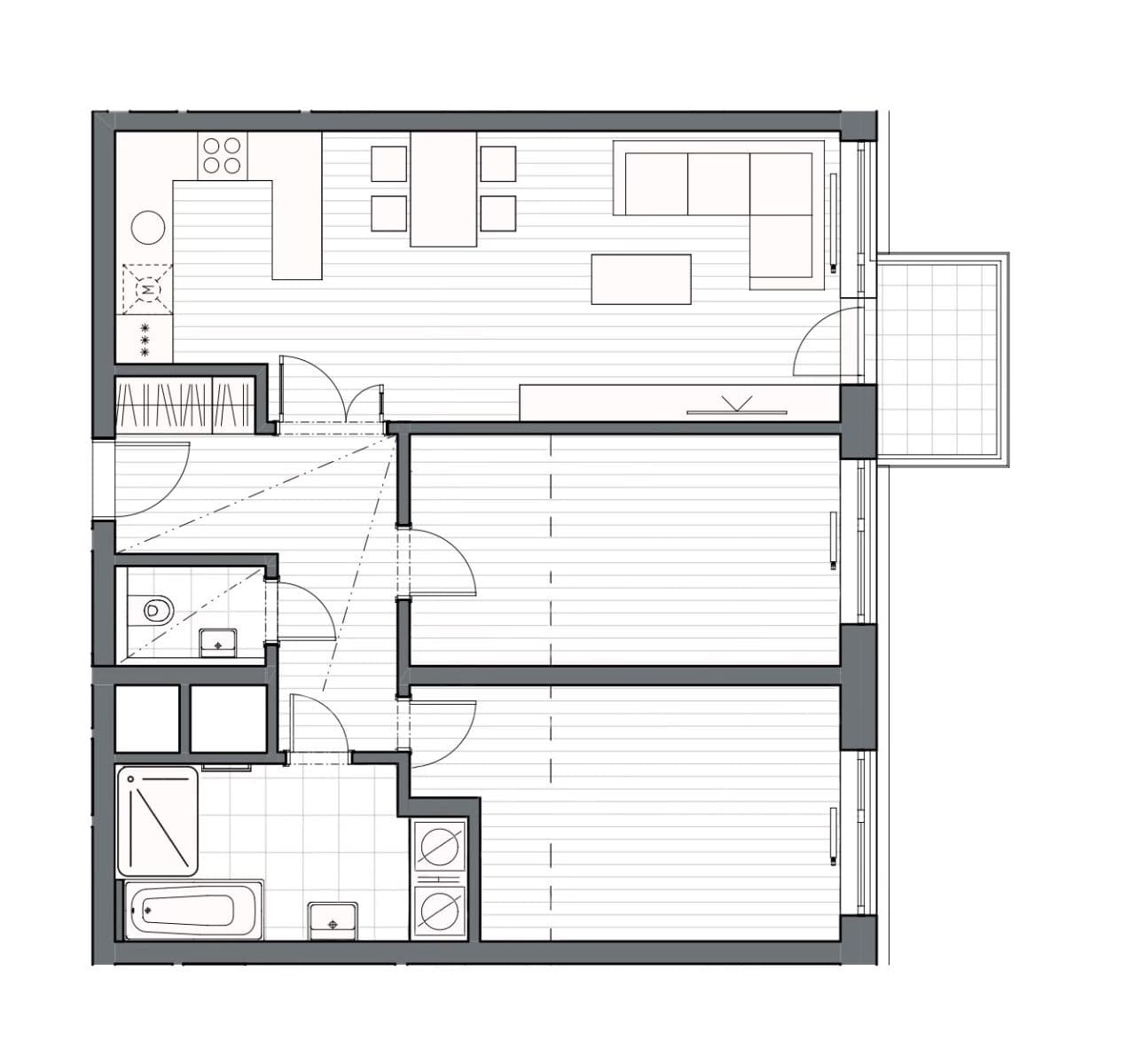 Pronájem bytu 3+kk 86 m², Střídavá, Praha, Praha Pronájem bytu 3+kk 86 m², Střídavá, Praha, Praha