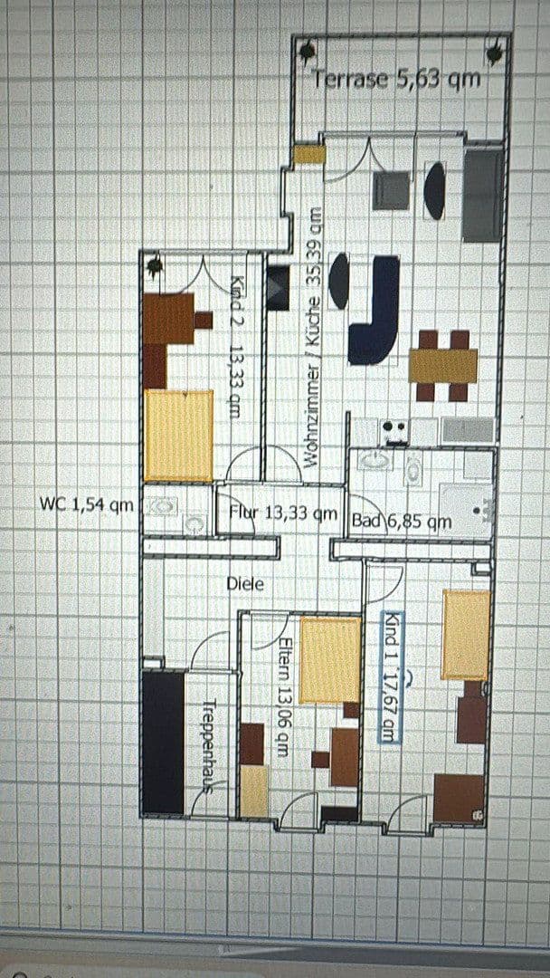 Pronájem bytu 4+1 107 m², Berliner Str. 911, Köln, Severní Porýní-Vestfálsko Pronájem bytu 4+1 107 m², Berliner Str. 911, Köln, Severní Porýní-Vestfálsko