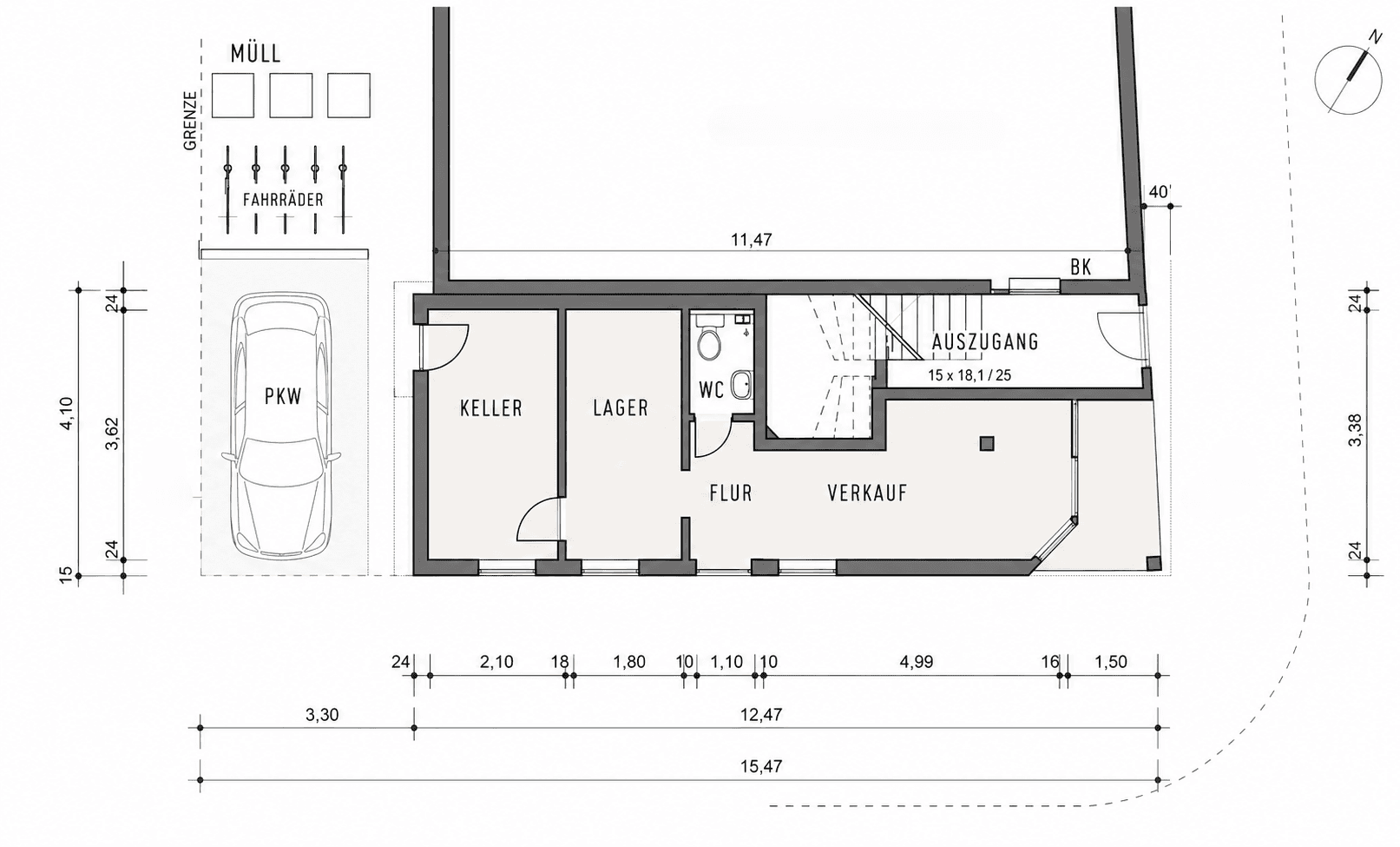 Pronájem nebytového prostoru 30 m², Falkstraße 77A, Frankfurt am Main, Hessen Pronájem nebytového prostoru 30 m², Falkstraße 77A, Frankfurt am Main, Hessen