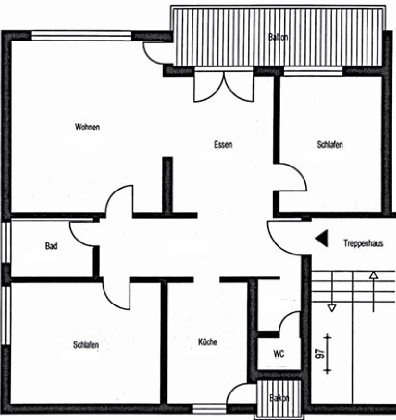 Pronájem bytu 3+1 95 m², Hemsbach, Bádensko-Württembersko Pronájem bytu 3+1 95 m², Hemsbach, Bádensko-Württembersko