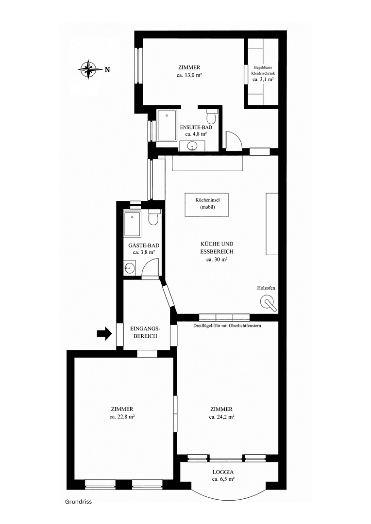 Prodej bytu 3+1 110 m², Berlin, Berlín Prodej bytu 3+1 110 m², Berlin, Berlín