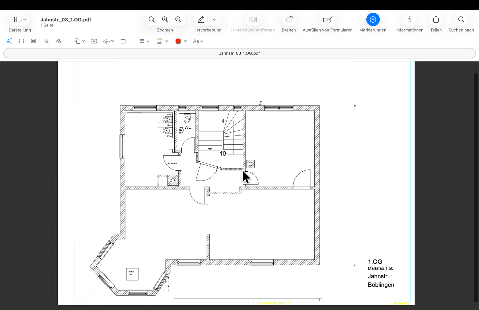 Pronájem bytu 2+1 91 m², Böblingen, Bádensko-Württembersko Pronájem bytu 2+1 91 m², Böblingen, Bádensko-Württembersko