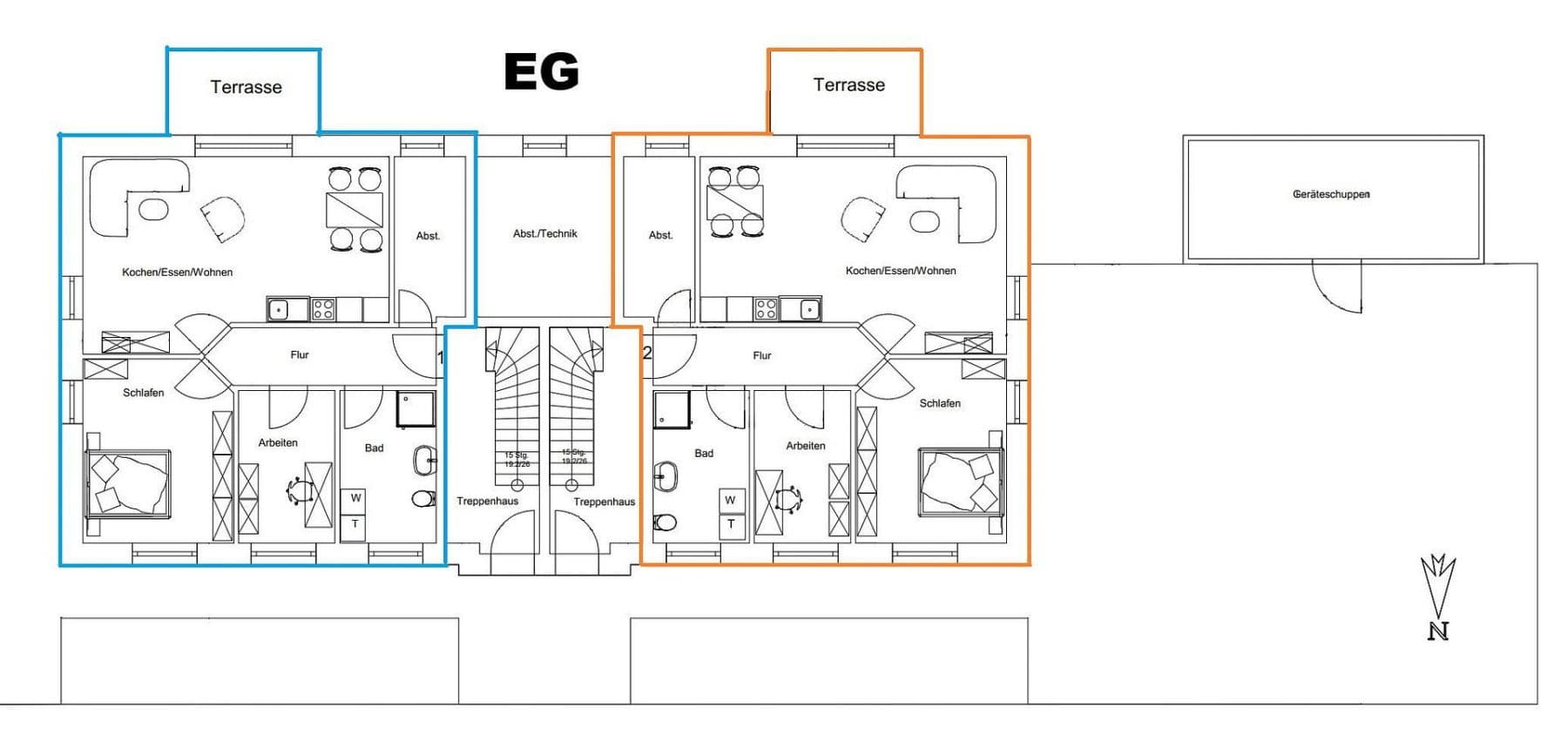 Pronájem bytu 3+1 85 m², Vahrenkamp 15, Goldenstedt, Dolní Sasko Pronájem bytu 3+1 85 m², Vahrenkamp 15, Goldenstedt, Dolní Sasko