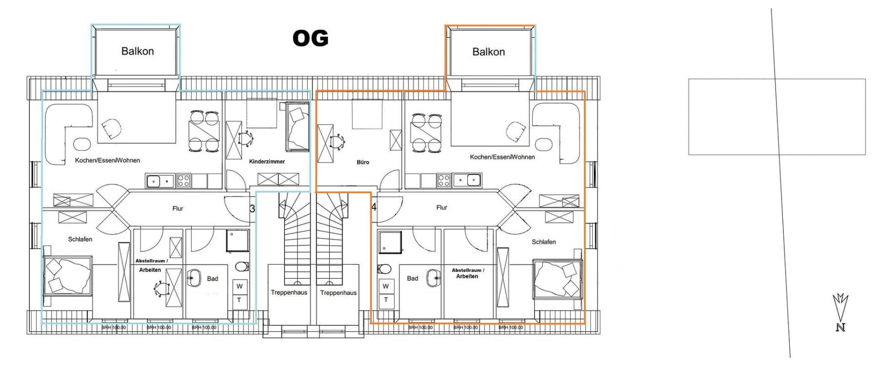 Pronájem bytu 3+1 85 m², Vahrenkamp 15, Goldenstedt, Dolní Sasko Pronájem bytu 3+1 85 m², Vahrenkamp 15, Goldenstedt, Dolní Sasko
