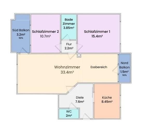 Prodej bytu 3+kk 87 m², Landsbergerstr 33, Germering, Bavorsko Prodej bytu 3+kk 87 m², Landsbergerstr 33, Germering, Bavorsko