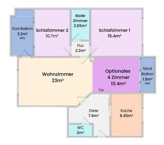Prodej bytu 3+kk 87 m², Landsbergerstr 33, Germering, Bavorsko Prodej bytu 3+kk 87 m², Landsbergerstr 33, Germering, Bavorsko