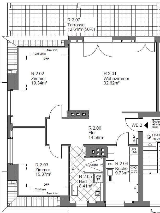 Pronájem bytu 3+1 113 m², Bismarckstr. 1, Berlin, Berlín Pronájem bytu 3+1 113 m², Bismarckstr. 1, Berlin, Berlín