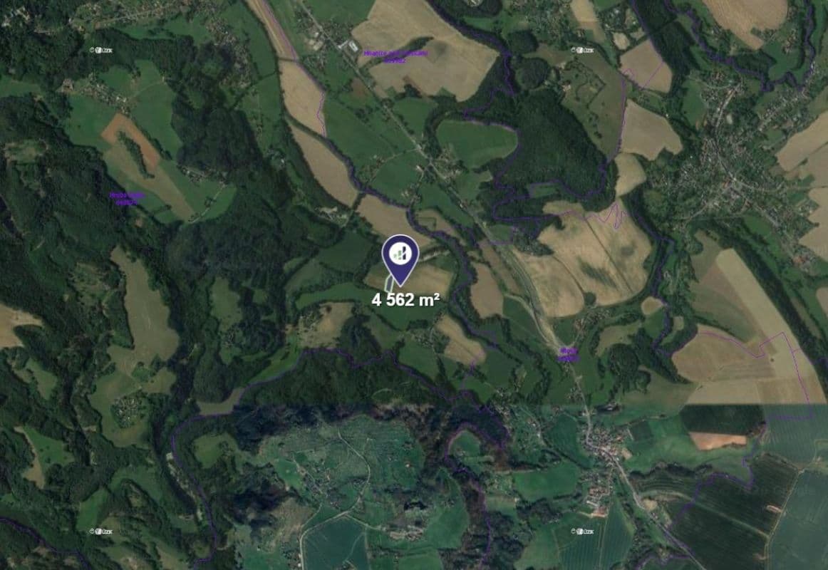 Prodej pozemku 4.562 m², Hrubá Skála, Liberecký kraj Prodej pozemku 4.562 m², Hrubá Skála, Liberecký kraj