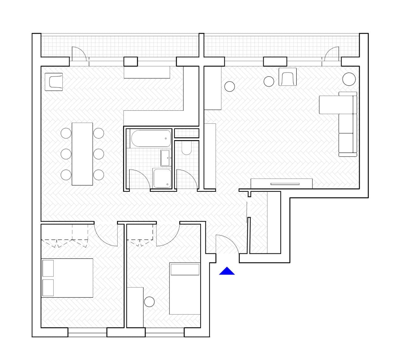 Pronájem bytu 4+kk 90 m², Milevská, Praha, Praha Pronájem bytu 4+kk 90 m², Milevská, Praha, Praha