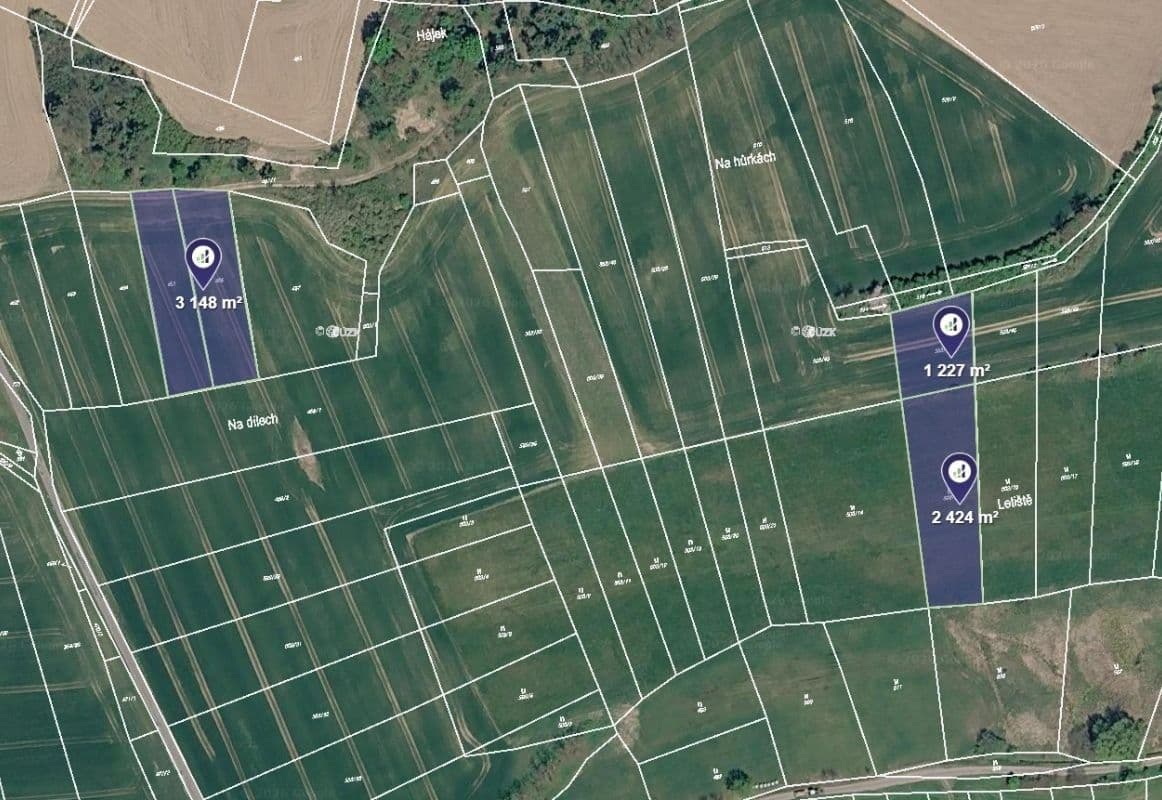 Prodej pozemku 12.944 m², Tojice, Plzeňský kraj Prodej pozemku 12.944 m², Tojice, Plzeňský kraj