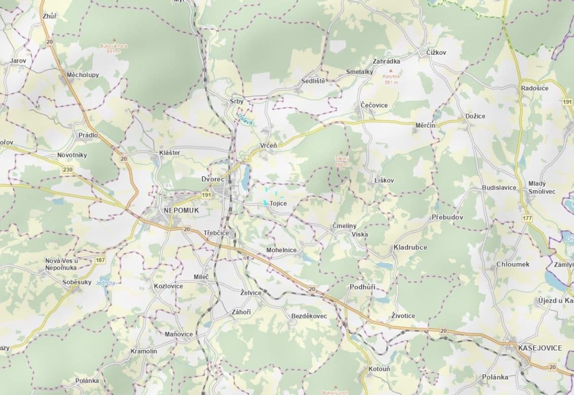 Prodej pozemku 12.944 m², Tojice, Plzeňský kraj Prodej pozemku 12.944 m², Tojice, Plzeňský kraj