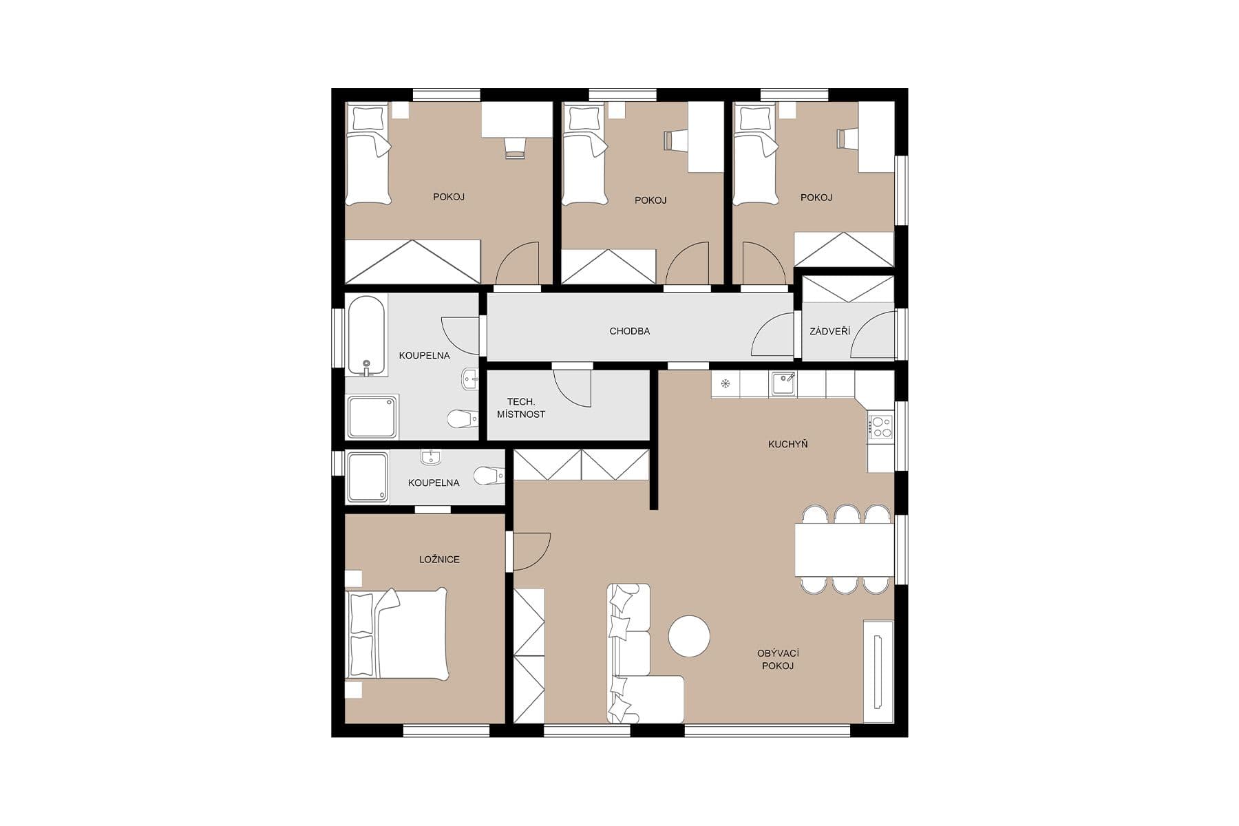 Prodej domu 144 m², pozemek 483 m², Bavoryně, Středočeský kraj Prodej domu 144 m², pozemek 483 m², Bavoryně, Středočeský kraj
