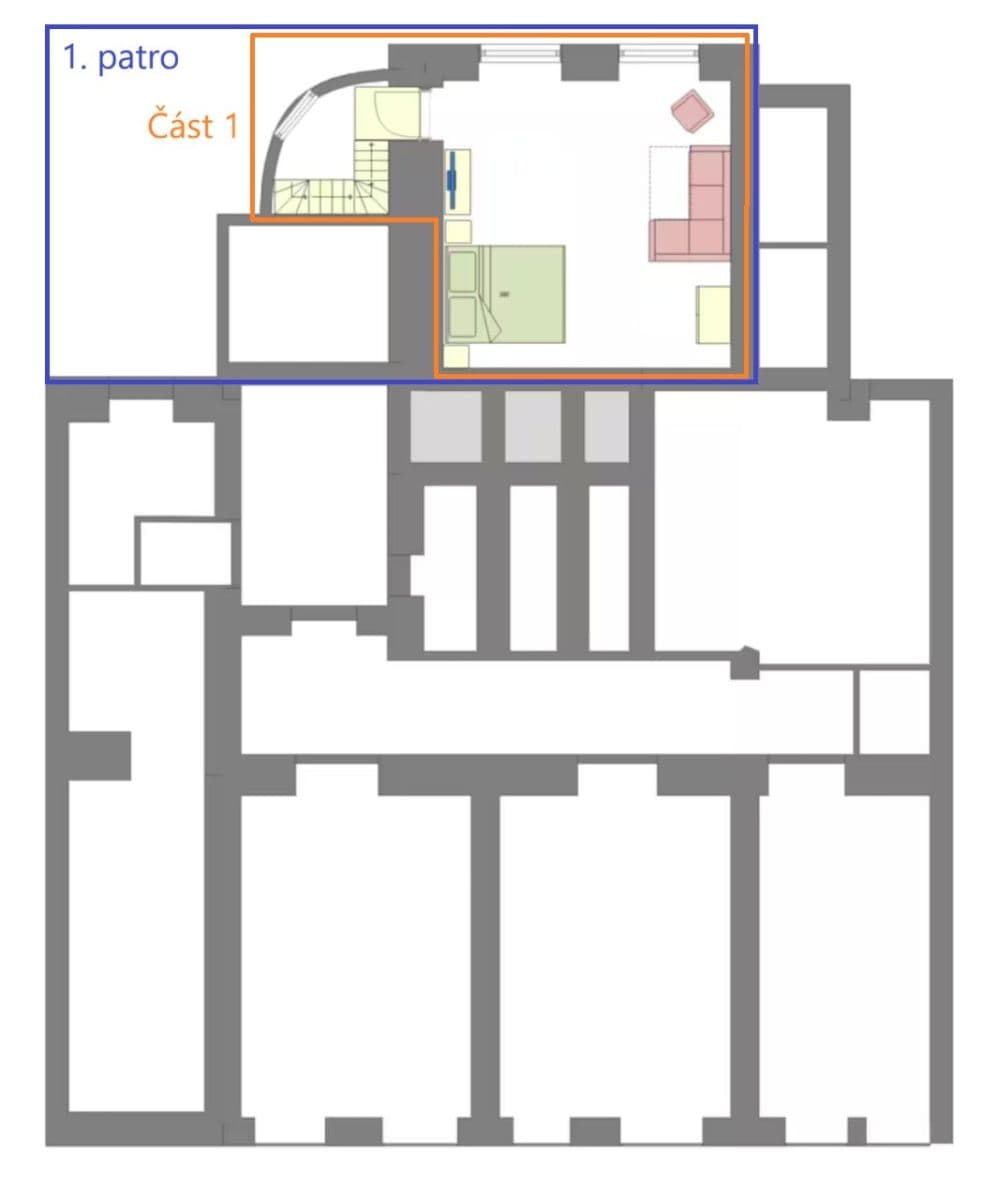 Prodej bytu 224 m², Hálkova, Praha, Praha Prodej bytu 224 m², Hálkova, Praha, Praha