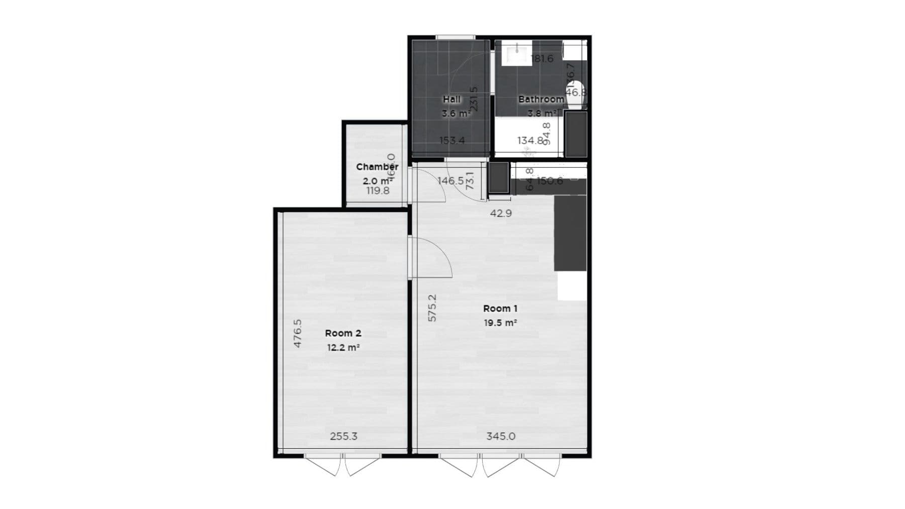 Pronájem bytu 2+kk 47 m², Levského, Praha, Praha Pronájem bytu 2+kk 47 m², Levského, Praha, Praha