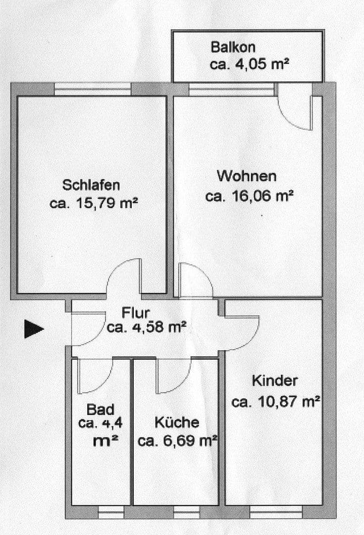 Pronájem bytu 3+1 60 m², Hans-Beimler-Str. 31, Greifswald, Mecklenburg-Vorpommern Pronájem bytu 3+1 60 m², Hans-Beimler-Str. 31, Greifswald, Mecklenburg-Vorpommern