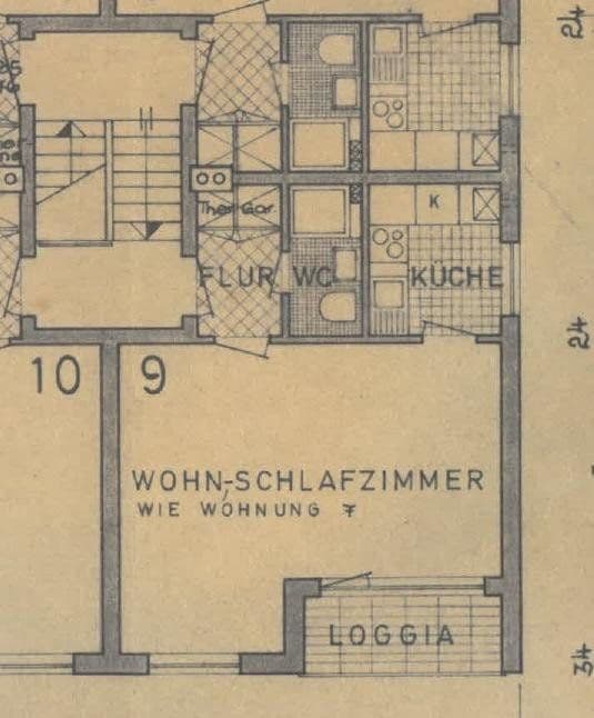 Pronájem bytu 1+1 34 m², Billungerweg 35, Oldenburg, Dolní Sasko Pronájem bytu 1+1 34 m², Billungerweg 35, Oldenburg, Dolní Sasko