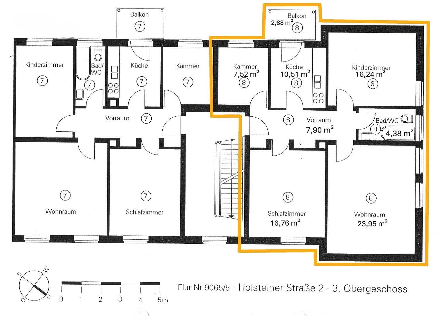 Prodej bytu 3+kk 89 m², Holsteiner Str., 81377 München, Bavorsko Prodej bytu 3+kk 89 m², Holsteiner Str., 81377 München, Bavorsko