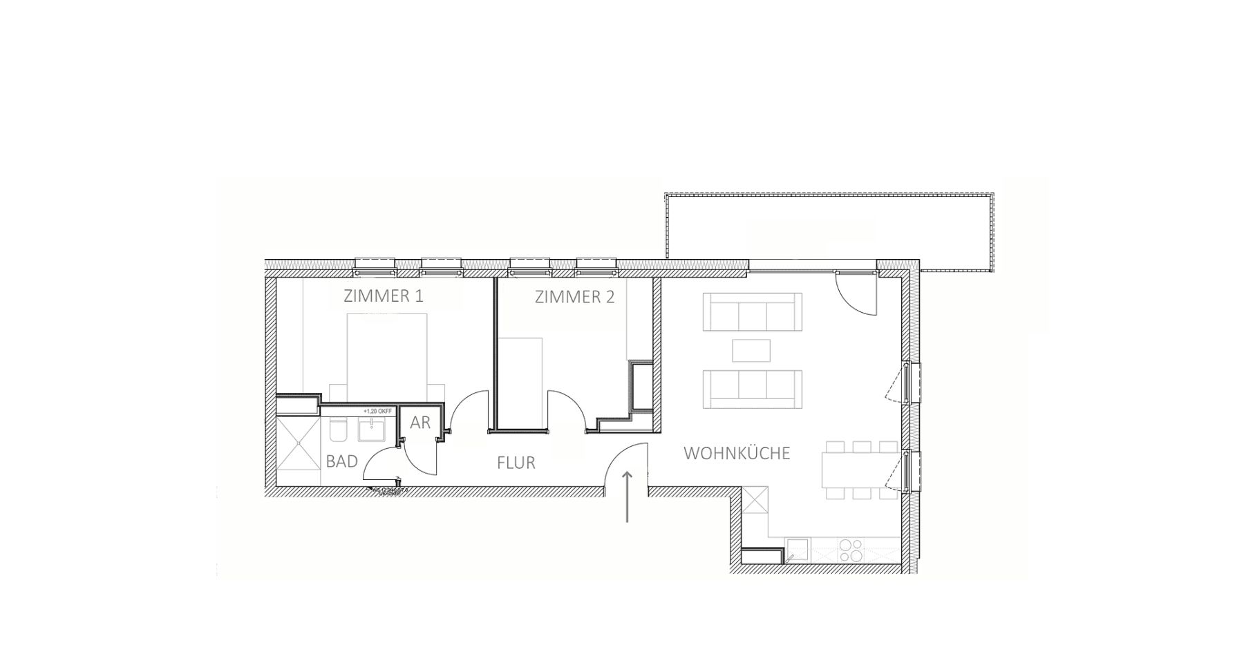 Pronájem bytu 3+1 65 m², Berlin, Berlín Pronájem bytu 3+1 65 m², Berlin, Berlín