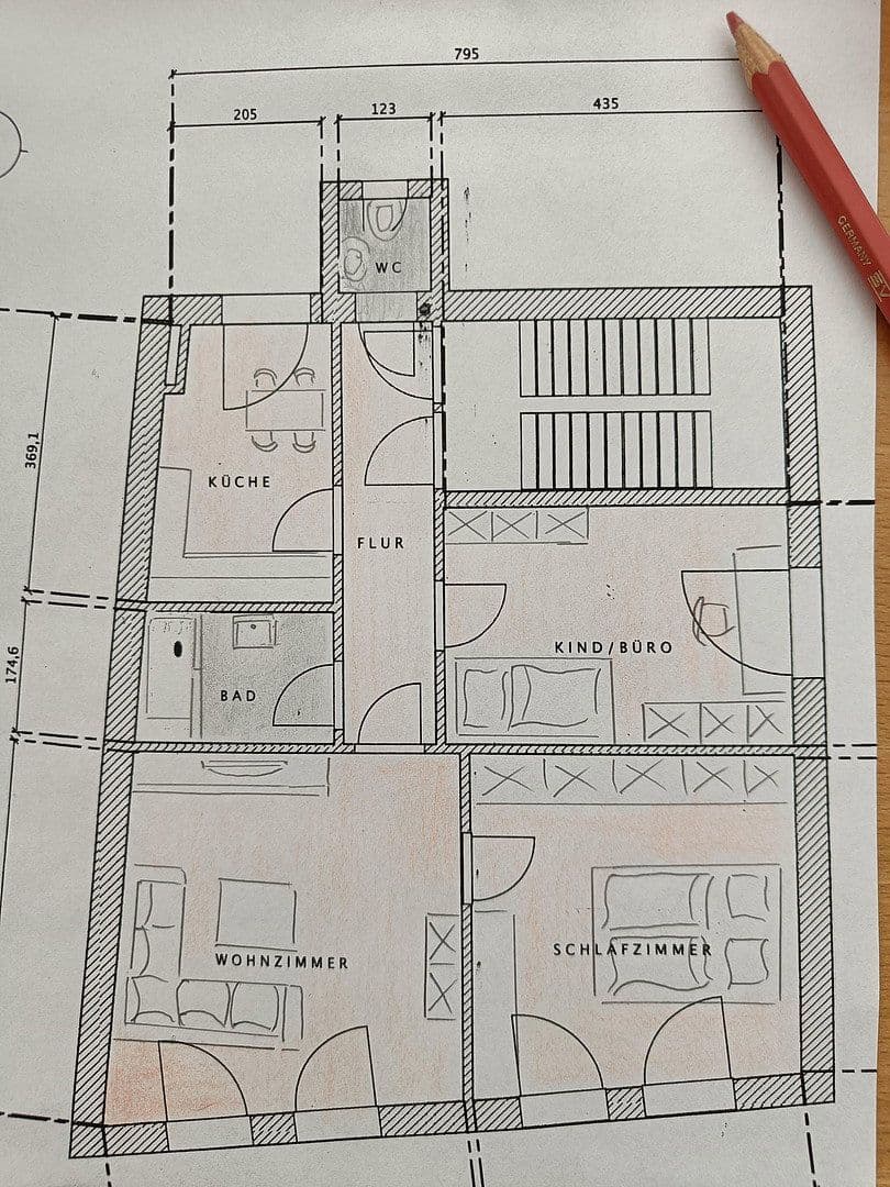 Pronájem bytu 3+1 80 m², Wilhelmstraße 37a, Lüdenscheid, Severní Porýní-Vestfálsko Pronájem bytu 3+1 80 m², Wilhelmstraße 37a, Lüdenscheid, Severní Porýní-Vestfálsko