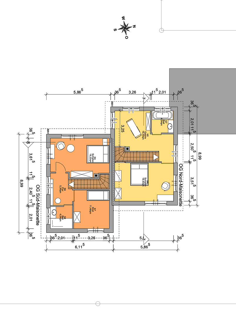 Pronájem bytu 2+1 86 m², Simbach, Bavorsko Pronájem bytu 2+1 86 m², Simbach, Bavorsko