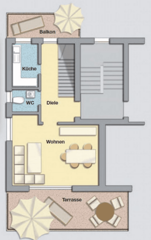 Pronájem bytu 3+1 73 m², Korntal-Münchingen, Bádensko-Württembersko Pronájem bytu 3+1 73 m², Korntal-Münchingen, Bádensko-Württembersko