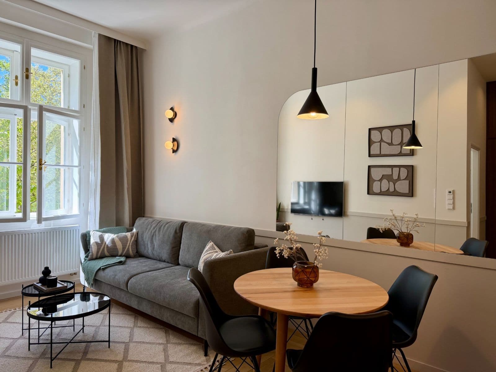Pronájem bytu 2+kk 42 m², Karlínské náměstí, Praha, Praha Pronájem bytu 2+kk 42 m², Karlínské náměstí, Praha, Praha