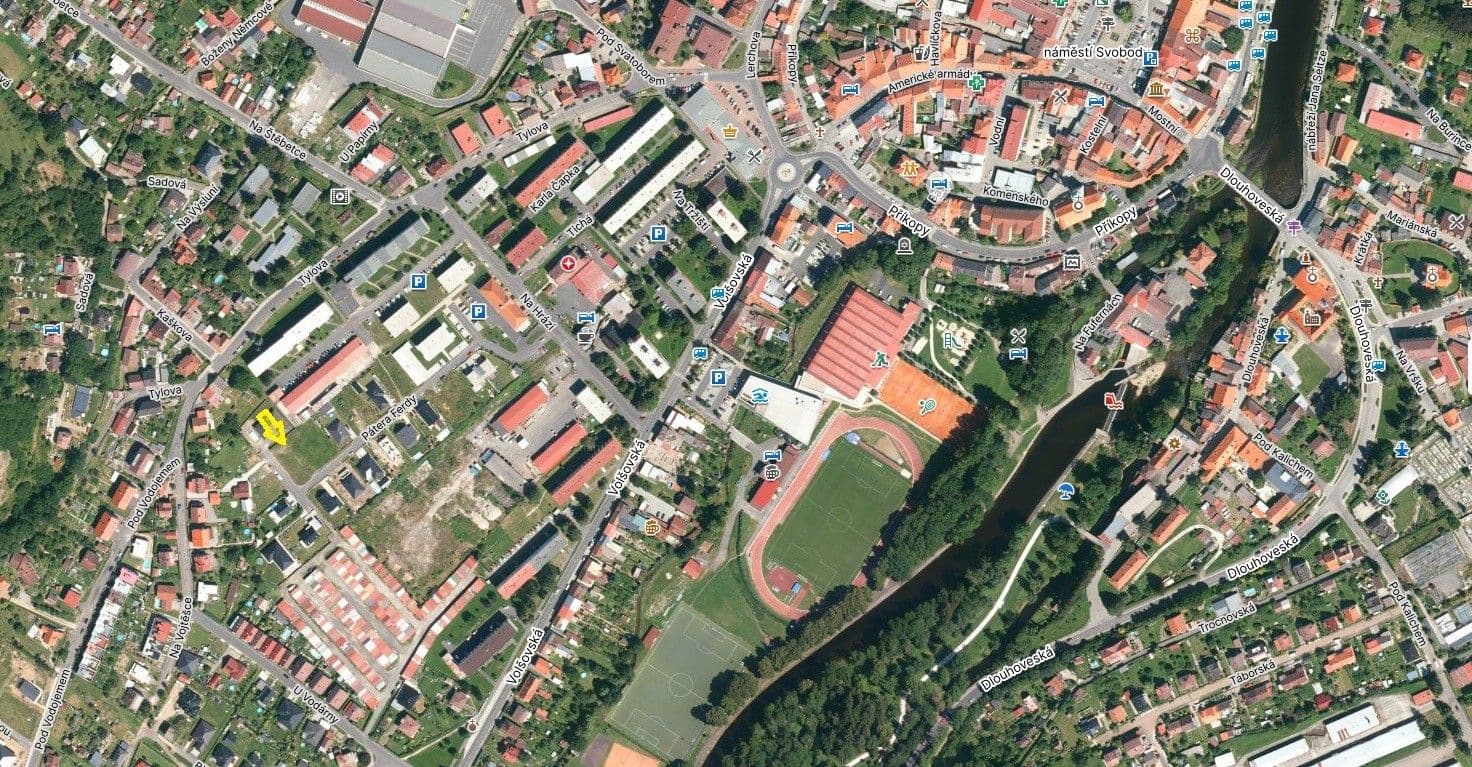 Prodej pozemku 720 m², Pátera Ferdy, Sušice, Plzeňský kraj Prodej pozemku 720 m², Pátera Ferdy, Sušice, Plzeňský kraj