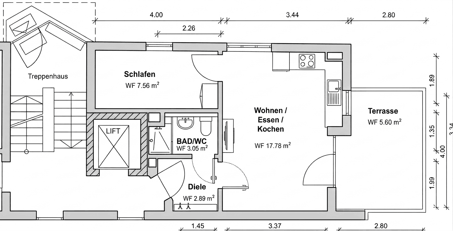 Prodej bytu 2+1 39 m², Mathias-Oeder-Straße 3, Dresden, Sasko Prodej bytu 2+1 39 m², Mathias-Oeder-Straße 3, Dresden, Sasko