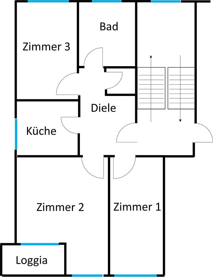 Pronájem bytu 3+1 70 m², Ringstraße 95, Kamp-Lintfort, Severní Porýní-Vestfálsko Pronájem bytu 3+1 70 m², Ringstraße 95, Kamp-Lintfort, Severní Porýní-Vestfálsko