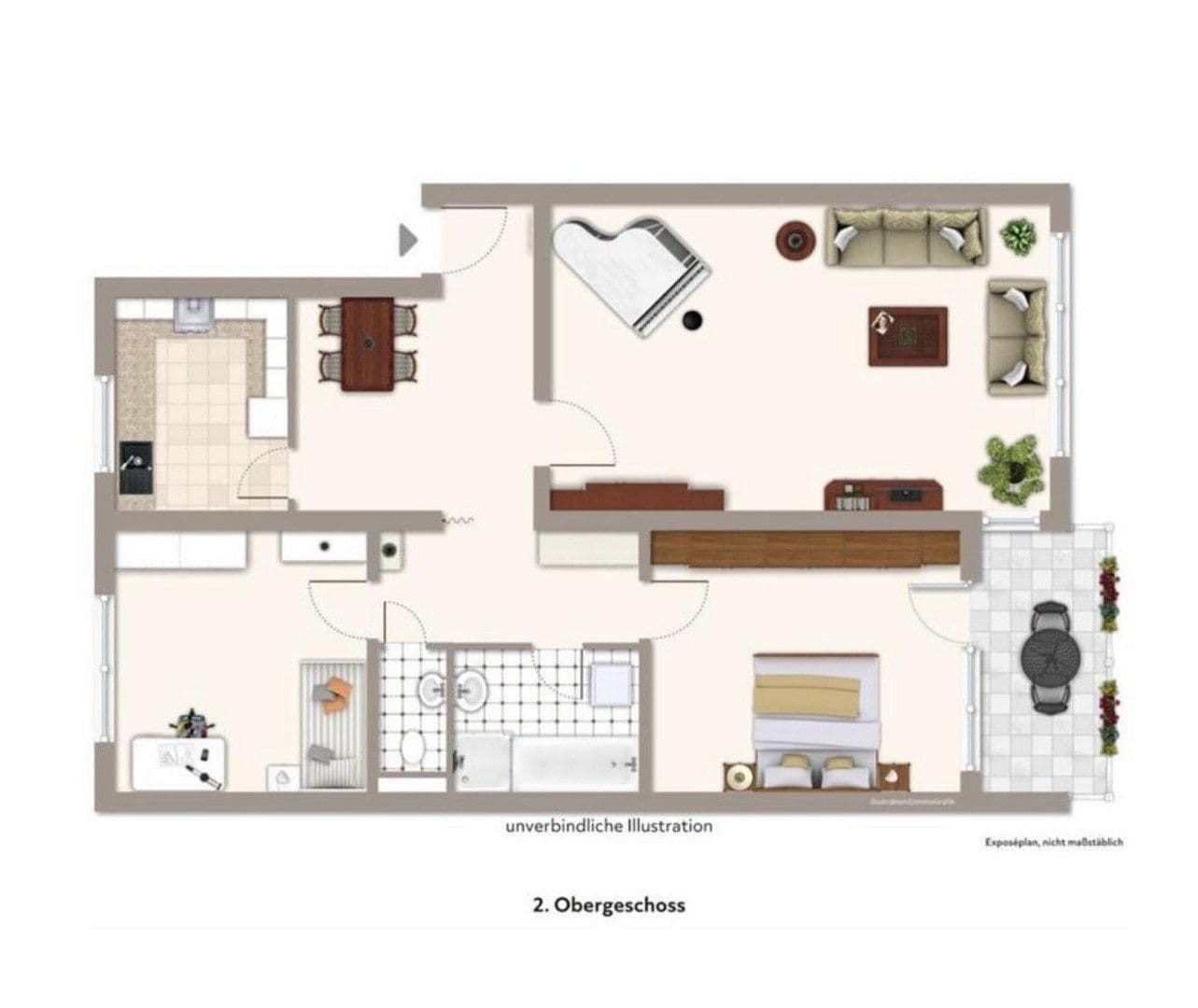 Pronájem bytu 3+kk 91 m², Backnang, Bádensko-Württembersko Pronájem bytu 3+kk 91 m², Backnang, Bádensko-Württembersko