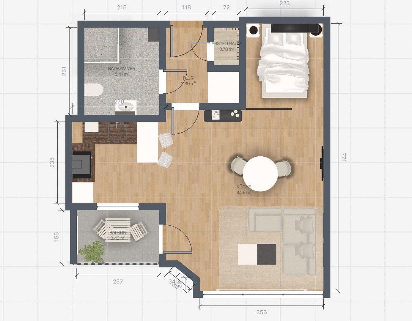 Prodej bytu 1+1 48 m², Kölner Str. 44, Postanschrift, Düsseldorf - Stadtmitte, Severní Porýní-Vestfálsko Prodej bytu 1+1 48 m², Kölner Str. 44, Postanschrift, Düsseldorf - Stadtmitte, Severní Porýní-Vestfálsko