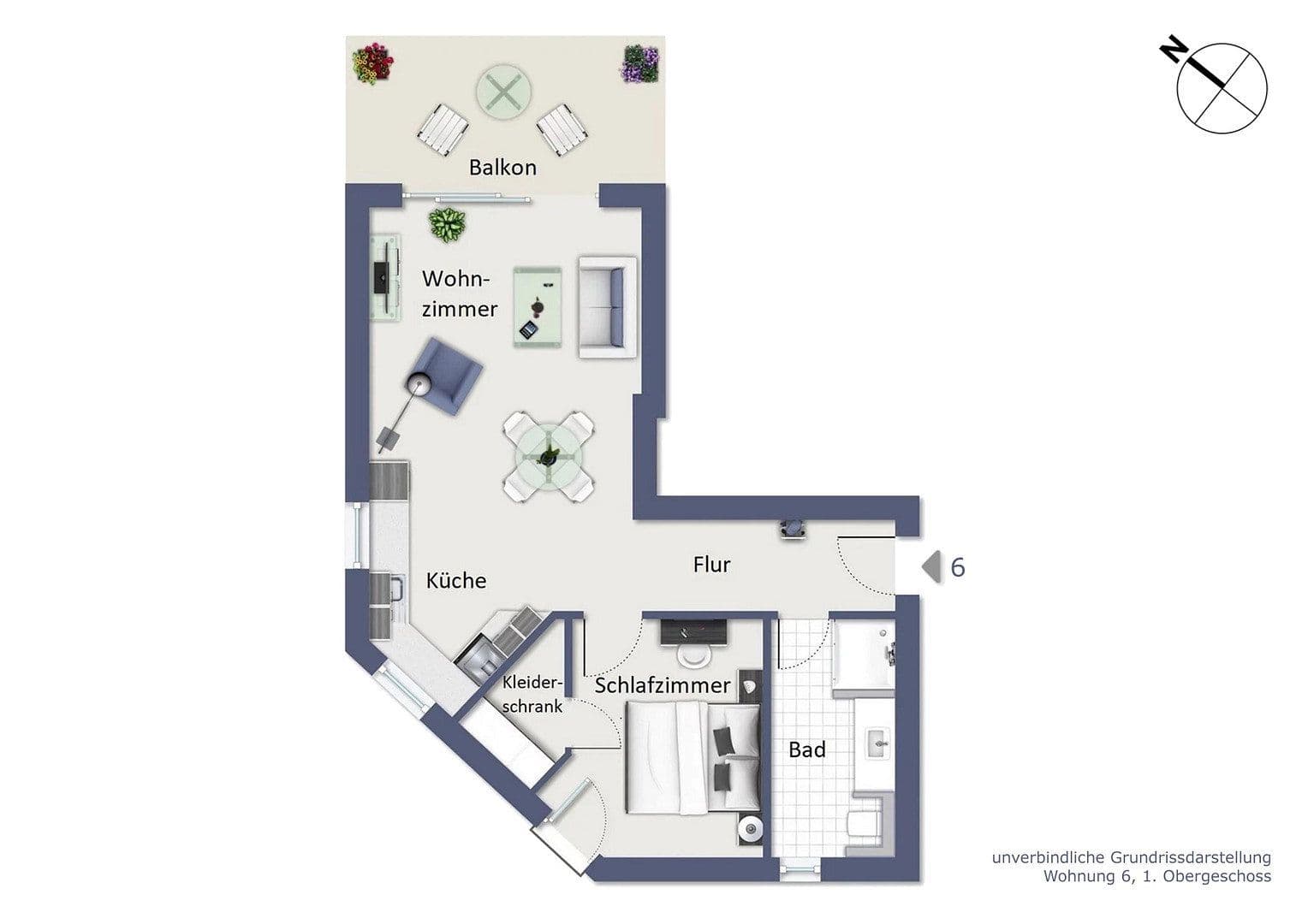 Prodej bytu 2+1 57 m², Tannenstraße 7 c, Kühlungsborn, Mecklenburg-Vorpommern Prodej bytu 2+1 57 m², Tannenstraße 7 c, Kühlungsborn, Mecklenburg-Vorpommern