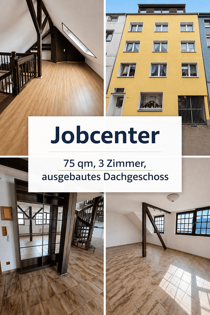 Pronájem bytu 3+1 75 m², Klosterstraße 51, Essen, Severní Porýní-Vestfálsko Pronájem bytu 3+1 75 m², Klosterstraße 51, Essen, Severní Porýní-Vestfálsko