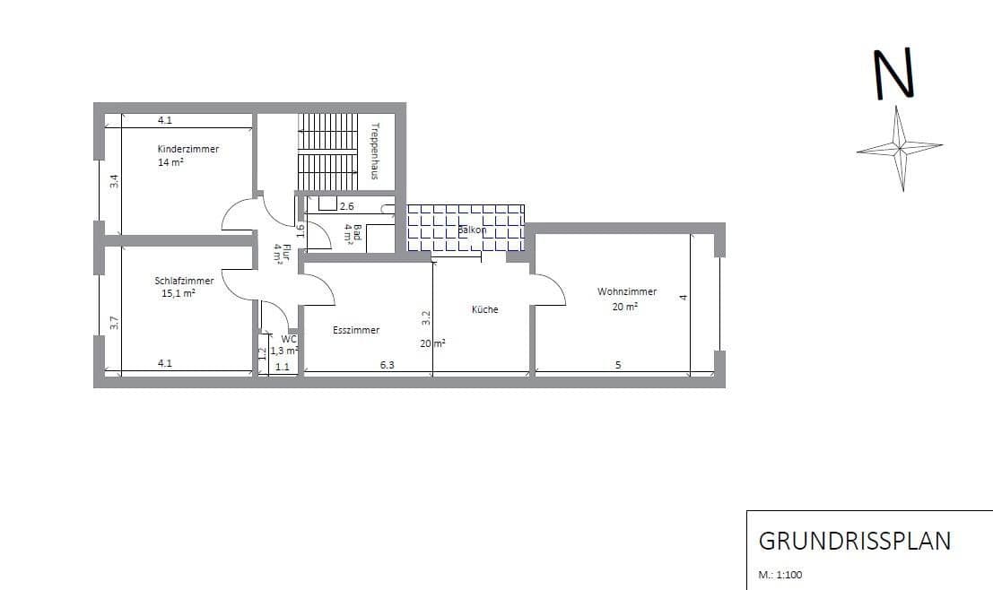 Pronájem bytu 3+kk 80 m², Römerberg, Porýní-Falc Pronájem bytu 3+kk 80 m², Römerberg, Porýní-Falc
