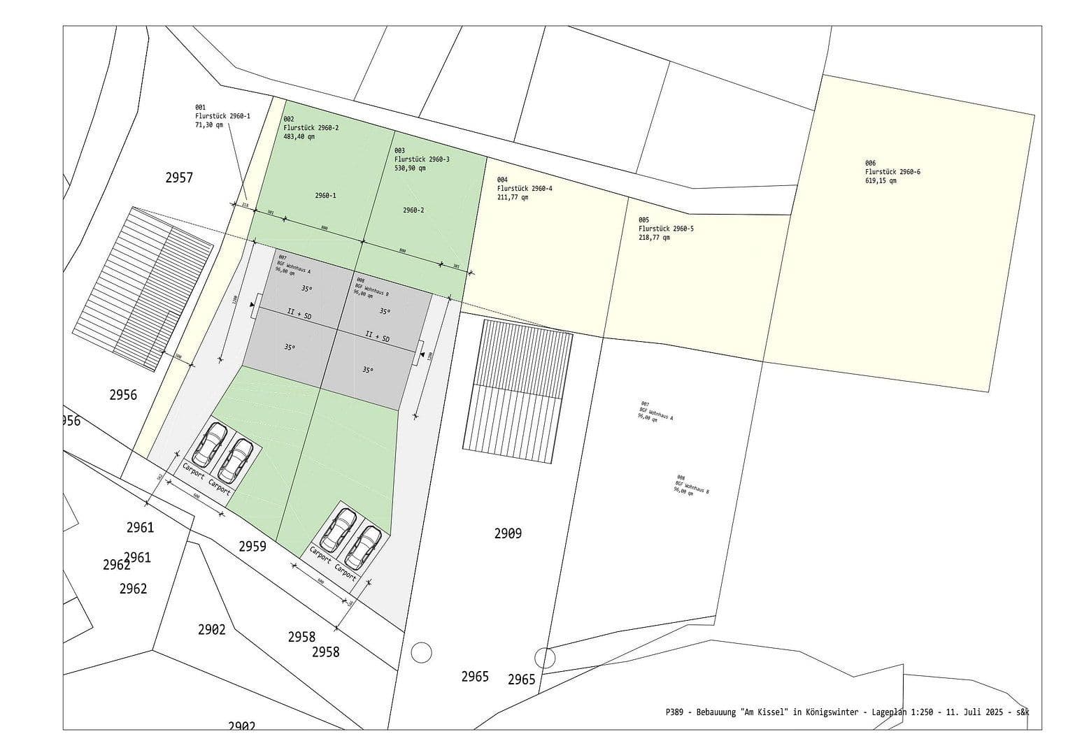 Prodej pozemku 1.014 m², Am Mirbesbach, Königswinter, Severní Porýní-Vestfálsko Prodej pozemku 1.014 m², Am Mirbesbach, Königswinter, Severní Porýní-Vestfálsko