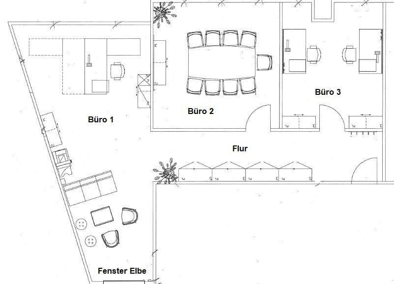 Pronájem kanceláře 101 m², Große Elbstraße 42, Hamburg, Hamburg Pronájem kanceláře 101 m², Große Elbstraße 42, Hamburg, Hamburg