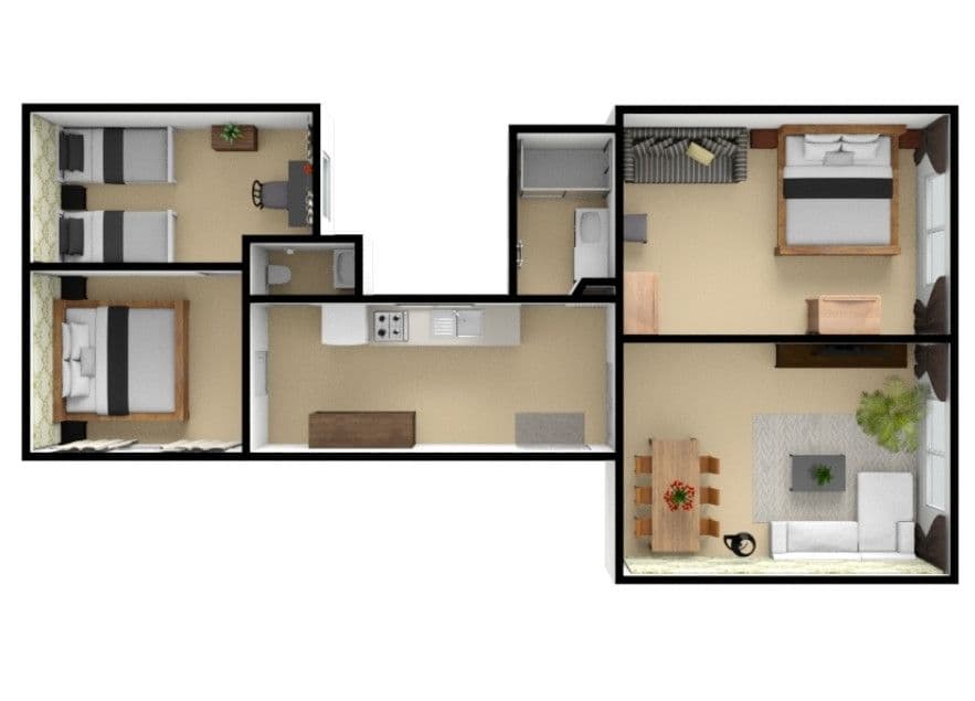 Pronájem bytu 91 m², Mikulandská, Praha, Praha Pronájem bytu 91 m², Mikulandská, Praha, Praha