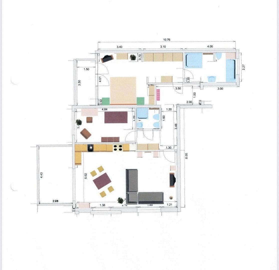 Prodej bytu 3+1 107 m², Dortmund, Severní Porýní-Vestfálsko Prodej bytu 3+1 107 m², Dortmund, Severní Porýní-Vestfálsko
