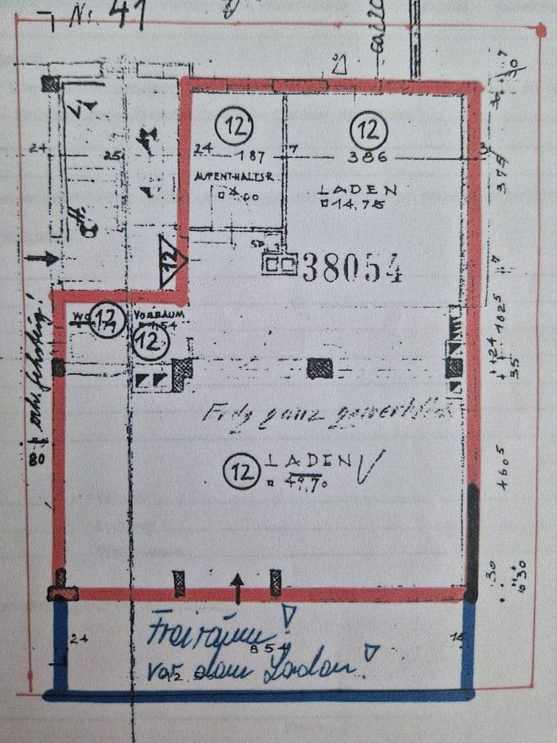 Pronájem nebytového prostoru 120 m², Führichstr. 41, München, Bavorsko Pronájem nebytového prostoru 120 m², Führichstr. 41, München, Bavorsko
